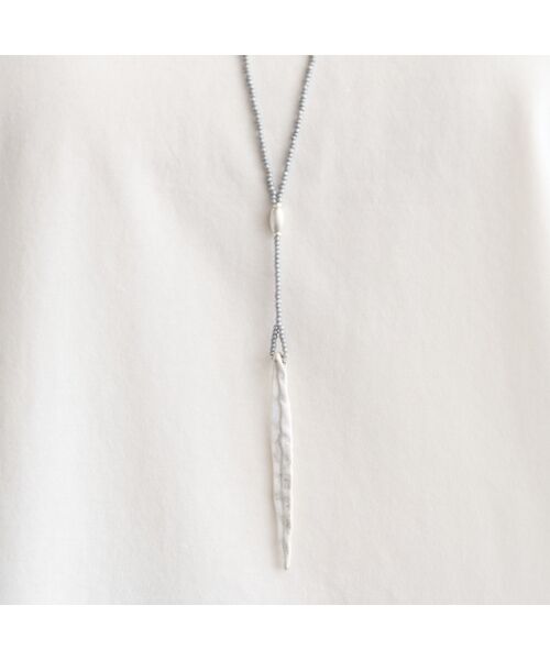 PISANO / ピサーノ ネックレス・ペンダント・チョーカー | シルバー調モチーフ付きロングネックレス | 詳細7