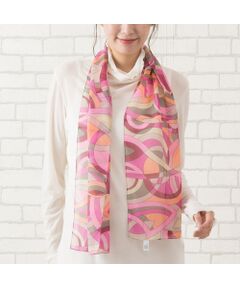 PISANO / ピサーノ マフラー・ショール・スヌード・ストール | ジオメトリック柄ストール