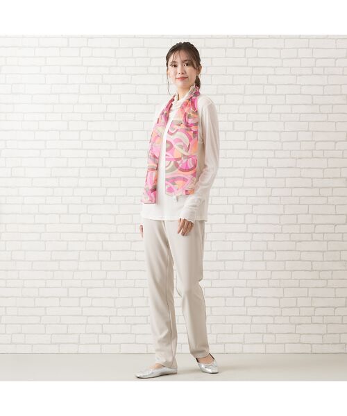 PISANO / ピサーノ マフラー・ショール・スヌード・ストール | ジオメトリック柄ストール | 詳細2