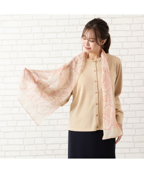 PISANO / ピサーノ マフラー・ショール・スヌード・ストール | ペイズリープリントストール | 詳細4