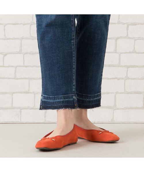 PISANO / ピサーノ デニムパンツ | 【手洗いOK・ＩＮＤＩＭＡＲＫ】洗い加工裾裁ち切りデニムパンツ | 詳細10