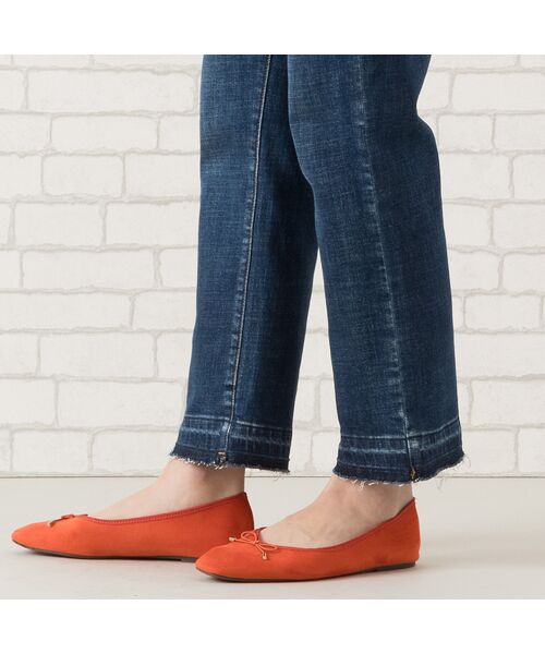 PISANO / ピサーノ デニムパンツ | 【手洗いOK・ＩＮＤＩＭＡＲＫ】洗い加工裾裁ち切りデニムパンツ | 詳細11