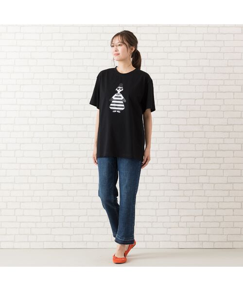 PISANO / ピサーノ デニムパンツ | 【手洗いOK・ＩＮＤＩＭＡＲＫ】洗い加工裾裁ち切りデニムパンツ | 詳細6