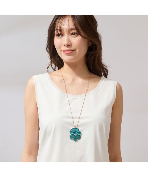 PISANO / ピサーノ ネックレス・ペンダント・チョーカー | アンティーク風フラワーモチーフネックレス | 詳細3