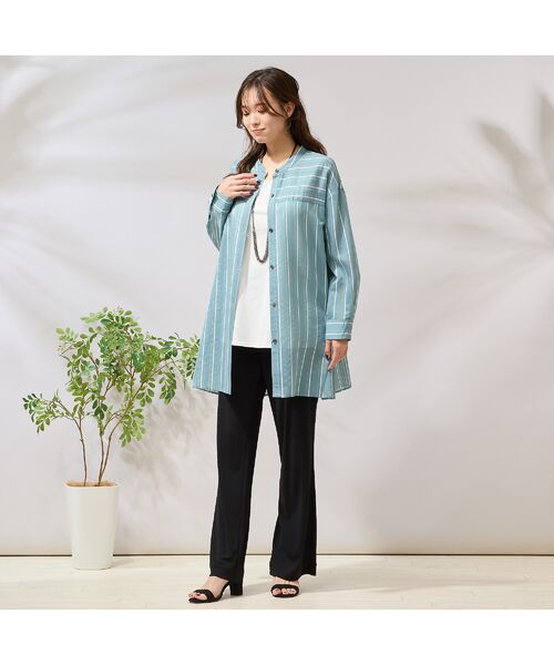 PISANO / ピサーノ ネックレス・ペンダント・チョーカー | ゴールド調×ブラック３連チェーンネックレス | 詳細3