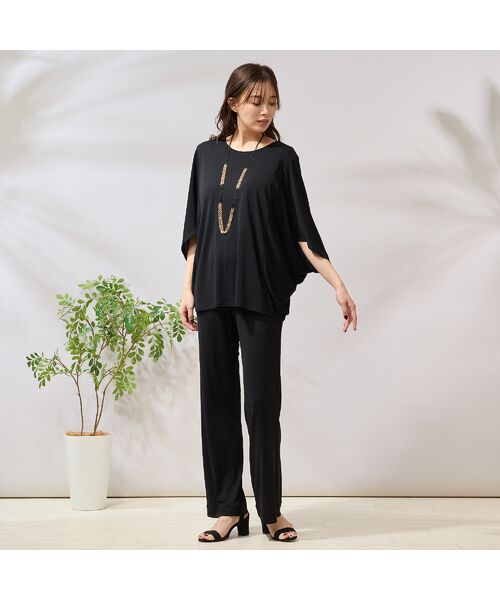 PISANO / ピサーノ ネックレス・ペンダント・チョーカー | ゴールド調×ブラック３連チェーンネックレス | 詳細7