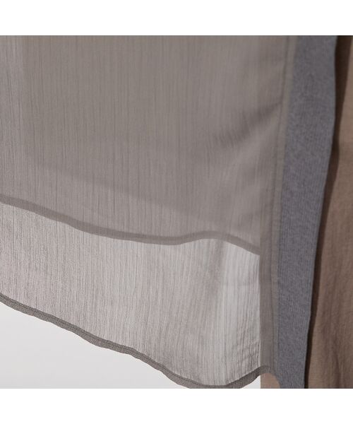 PISANO / ピサーノ ベスト | 【手洗いOK】ガーゼテレコ/楊柳ドッキングジレ | 詳細14