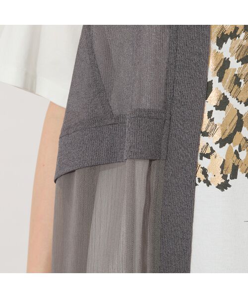 PISANO / ピサーノ ベスト | 【手洗いOK】ガーゼテレコ/楊柳ドッキングジレ | 詳細13