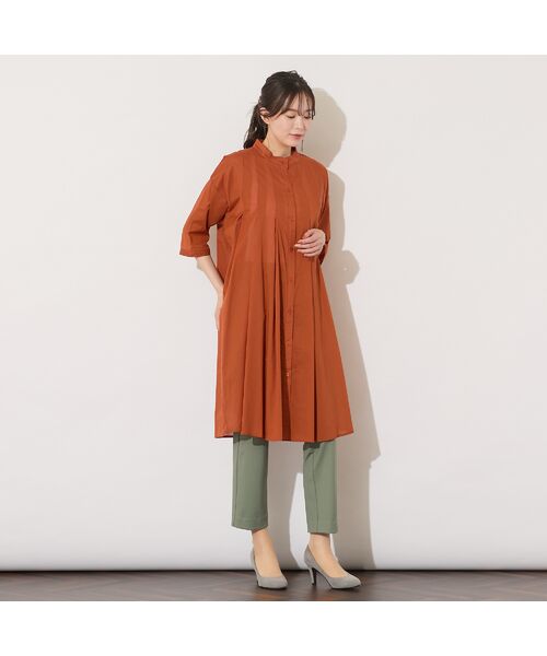 PISANO / ピサーノ シャツ・ブラウス | 【手洗いOK・綿100％】80ローン・タックチュニックブラウス | 詳細10