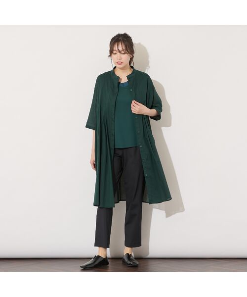 PISANO / ピサーノ シャツ・ブラウス | 【手洗いOK・綿100％】80ローン・タックチュニックブラウス | 詳細16