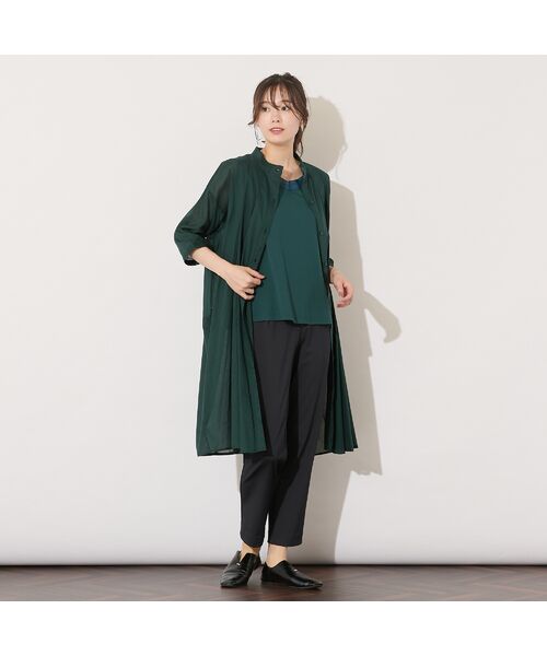 PISANO / ピサーノ シャツ・ブラウス | 【手洗いOK・綿100％】80ローン・タックチュニックブラウス | 詳細17