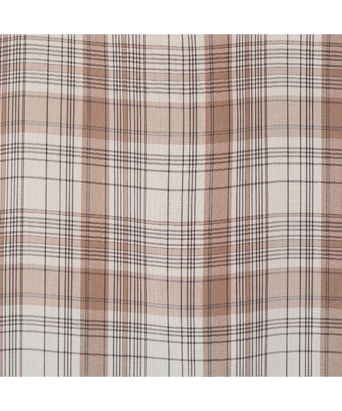 PISANO / ピサーノ シャツ・ブラウス | 【手洗いOK】キュプラチェック・ノーカラーブラウス | 詳細11