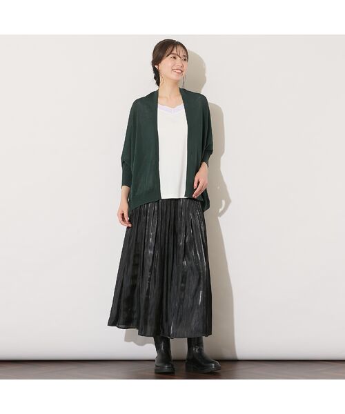 PISANO / ピサーノ ミニ・ひざ丈スカート | オーロラプリーツスカート | 詳細10