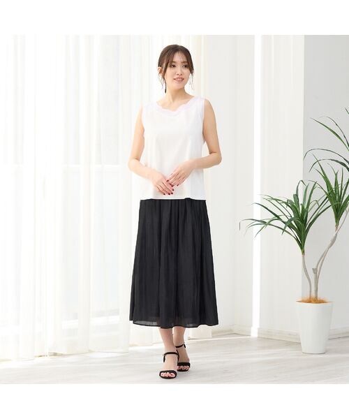 PISANO / ピサーノ ミニ・ひざ丈スカート | オーロラプリーツスカート | 詳細14