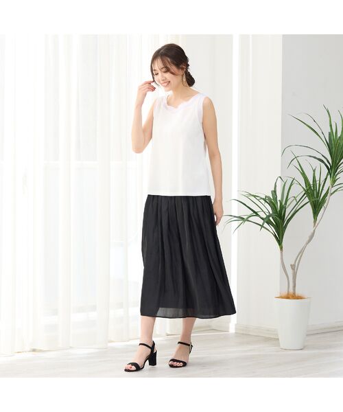 PISANO / ピサーノ ミニ・ひざ丈スカート | オーロラプリーツスカート | 詳細16