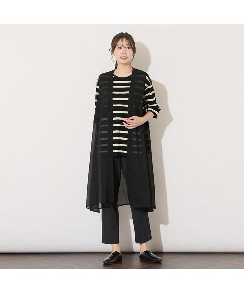 PISANO / ピサーノ ショート・ハーフ・半端丈パンツ | 【手洗いOK】クロップト丈・スリムストレートパンツ | 詳細7