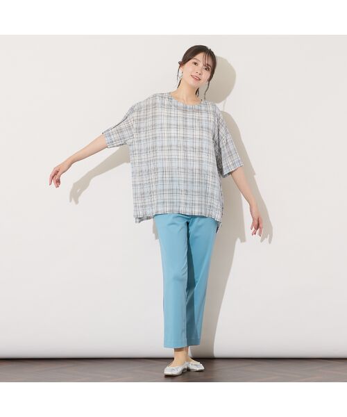 PISANO / ピサーノ ショート・ハーフ・半端丈パンツ | 【手洗いOK】クロップト丈・スリムストレートパンツ | 詳細15