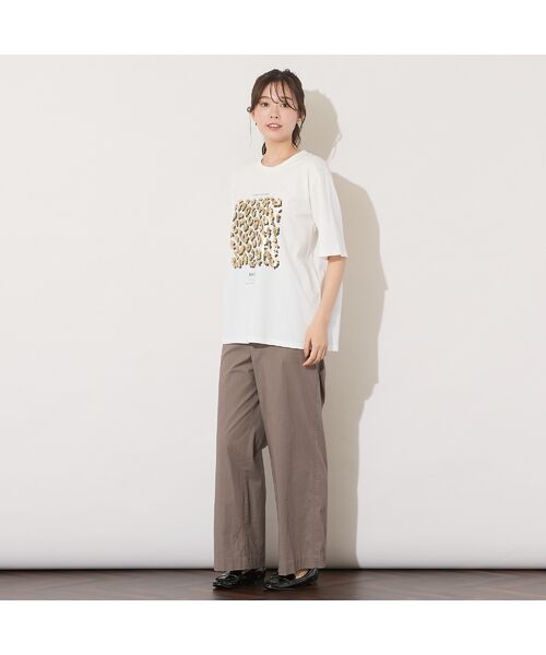 PISANO / ピサーノ その他パンツ | 【手洗いOK】コットンリネンワイドパンツ | 詳細2