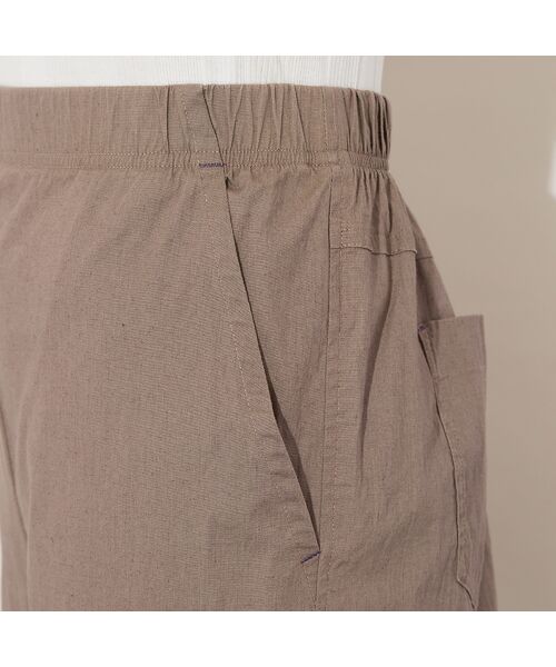 PISANO / ピサーノ その他パンツ | 【手洗いOK】コットンリネンワイドパンツ | 詳細6