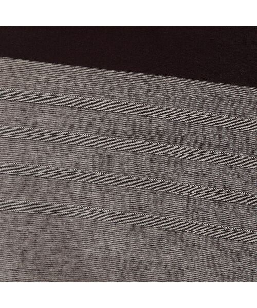 PISANO / ピサーノ カットソー | 【手洗いOK・綿100%】ピンタックボーダー・コクーンカットソー | 詳細9