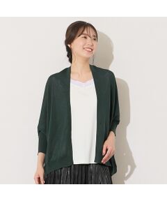 PISANO / ピサーノ カーディガン・ボレロ | 【手洗いOK】袖口リブ・ドルマンボレロ