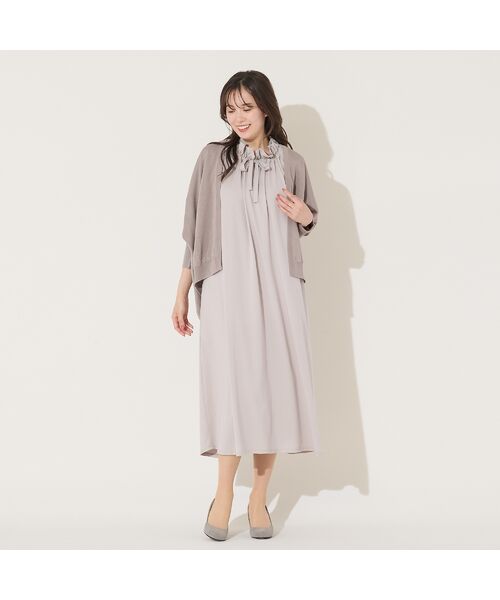 PISANO / ピサーノ カーディガン・ボレロ | 【手洗いOK】袖口リブ・ドルマンボレロ | 詳細2