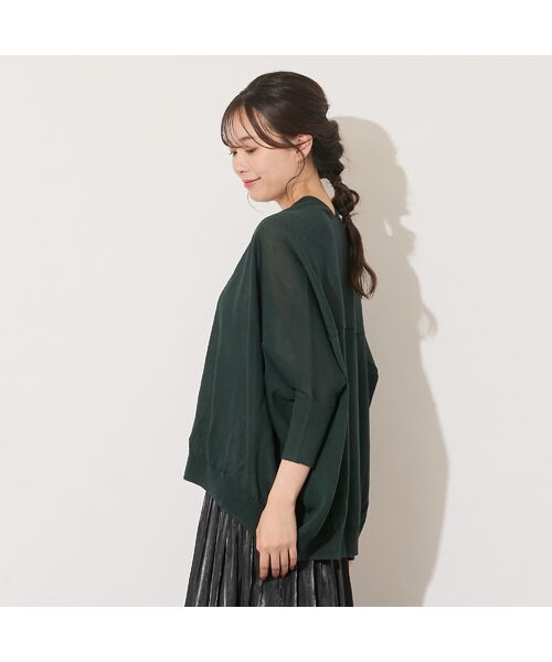 PISANO / ピサーノ カーディガン・ボレロ | 【手洗いOK】袖口リブ・ドルマンボレロ | 詳細8