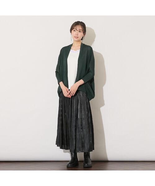 PISANO / ピサーノ カーディガン・ボレロ | 【手洗いOK】袖口リブ・ドルマンボレロ | 詳細11