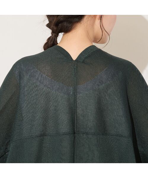 PISANO / ピサーノ カーディガン・ボレロ | 【手洗いOK】袖口リブ・ドルマンボレロ | 詳細15