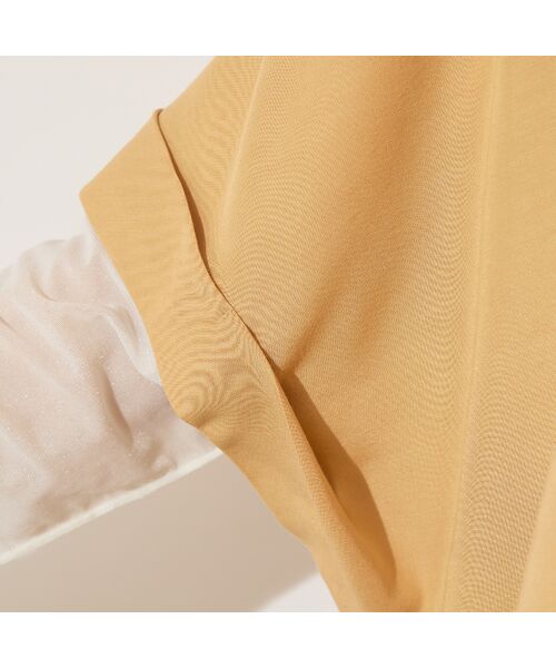 PISANO / ピサーノ チュニック | 【手洗いOK】ヨークギャザー・袖口折り返しチュニック | 詳細5