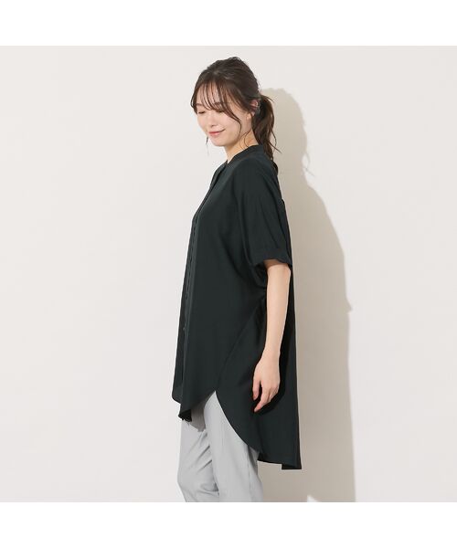 PISANO / ピサーノ チュニック | 【手洗いOK】ヨークギャザー・袖口折り返しチュニック | 詳細8