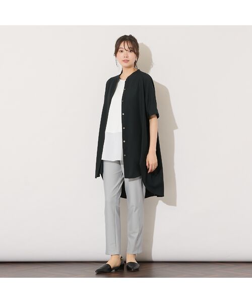 PISANO / ピサーノ チュニック | 【手洗いOK】ヨークギャザー・袖口折り返しチュニック | 詳細18