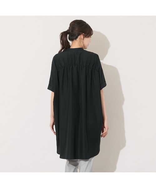 PISANO / ピサーノ チュニック | 【手洗いOK】ヨークギャザー・袖口折り返しチュニック | 詳細9