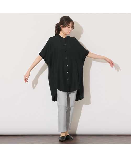 PISANO / ピサーノ チュニック | 【手洗いOK】ヨークギャザー・袖口折り返しチュニック | 詳細14