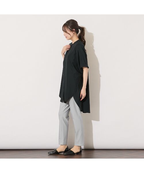 PISANO / ピサーノ チュニック | 【手洗いOK】ヨークギャザー・袖口折り返しチュニック | 詳細15