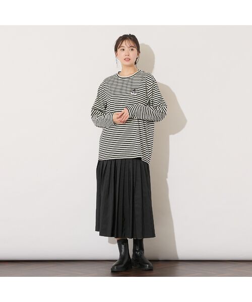 PISANO / ピサーノ ミニ・ひざ丈スカート | 【セットアップ対応】片ヒダプリーツスカート | 詳細5