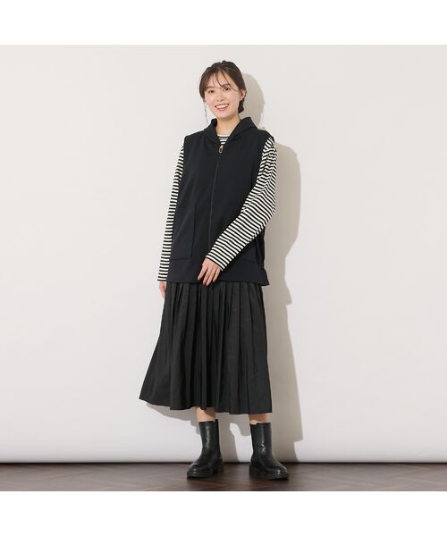 PISANO / ピサーノ ミニ・ひざ丈スカート | 【セットアップ対応】片ヒダプリーツスカート | 詳細6