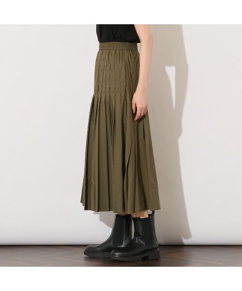 PISANO / ピサーノ ミニ・ひざ丈スカート | 【セットアップ対応】片ヒダプリーツスカート | 詳細7
