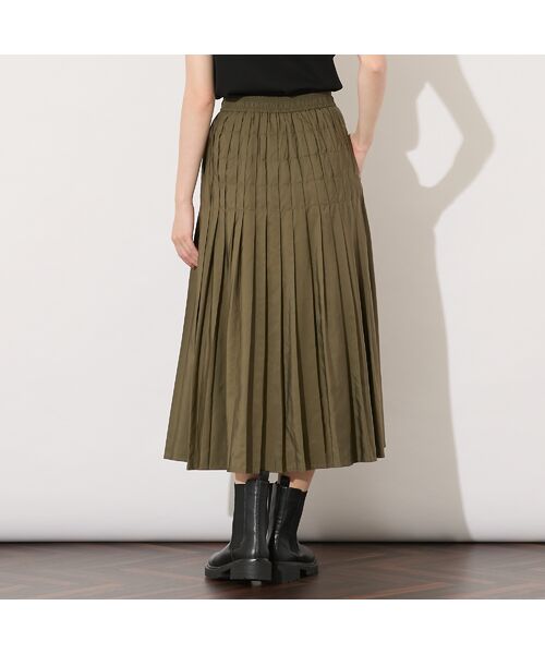 PISANO / ピサーノ ミニ・ひざ丈スカート | 【セットアップ対応】片ヒダプリーツスカート | 詳細8