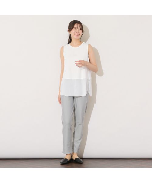 PISANO / ピサーノ その他パンツ | 【手洗いOK】ローズファイン・サイド切り替えパンツ | 詳細4