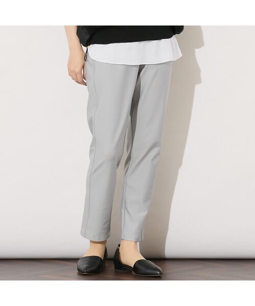 PISANO / ピサーノ その他パンツ | 【手洗いOK】ローズファイン・サイド切り替えパンツ(グレー)