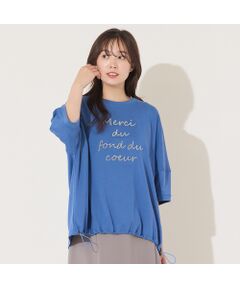 PISANO / ピサーノ カットソー | 【手洗いOK】ブラシ加工・PISANOメッセージカットソー