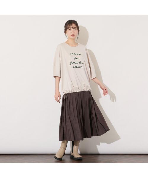 PISANO / ピサーノ カットソー | 【手洗いOK】ブラシ加工・PISANOメッセージカットソー | 詳細4