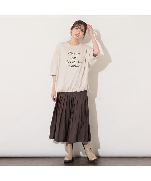 PISANO / ピサーノ カットソー | 【手洗いOK】ブラシ加工・PISANOメッセージカットソー | 詳細6