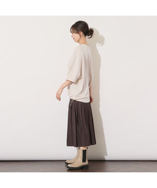 PISANO / ピサーノ カットソー | 【手洗いOK】ブラシ加工・PISANOメッセージカットソー | 詳細7