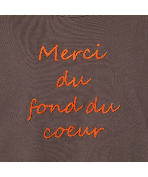 PISANO / ピサーノ カットソー | 【手洗いOK】ブラシ加工・PISANOメッセージカットソー | 詳細12