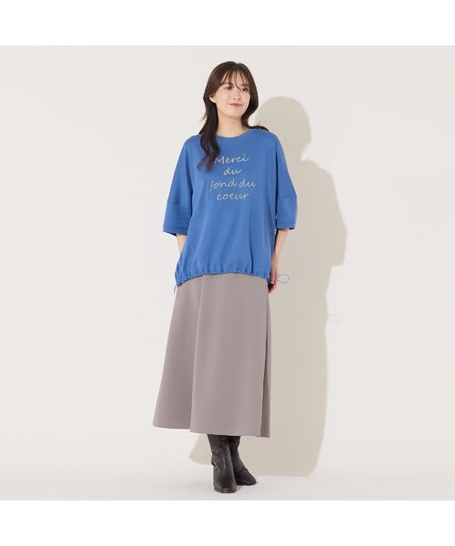 PISANO / ピサーノ カットソー | 【手洗いOK】ブラシ加工・PISANOメッセージカットソー | 詳細13