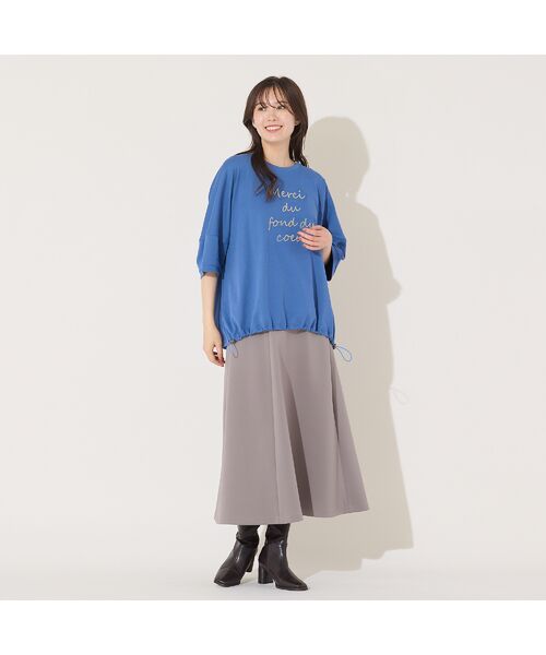 PISANO / ピサーノ カットソー | 【手洗いOK】ブラシ加工・PISANOメッセージカットソー | 詳細14