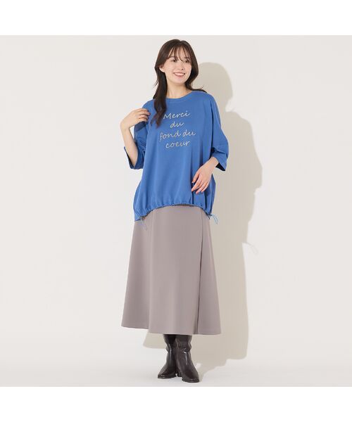 PISANO / ピサーノ カットソー | 【手洗いOK】ブラシ加工・PISANOメッセージカットソー | 詳細15