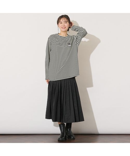 PISANO / ピサーノ カットソー | 【HAPPY FACE・手洗いOK】エマちゃんプリントロンT | 詳細3